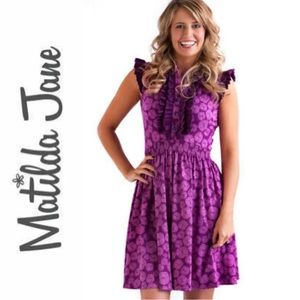 Matilda Jane It’s a Wonderful Parade Magnolia Dress Size Large